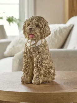 Next Natural Small Louis The Labradoodle Ornaments Outlet