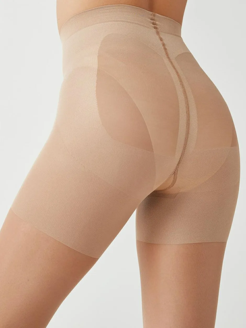 Next Natural Tan 20 Denier Sheer Gloss Tights 3 Pack Hot