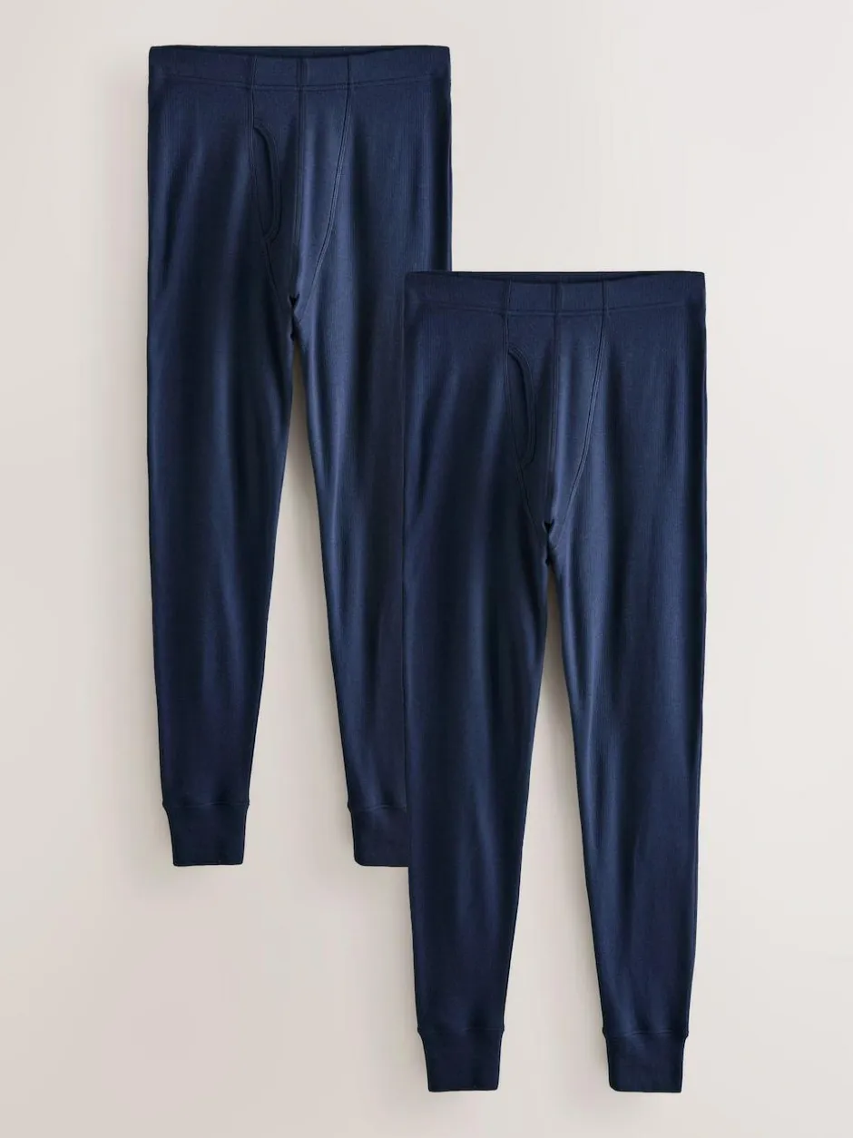 Next 2 Pack Thermal Leggings Navy Discount