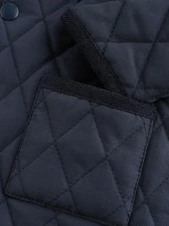Next Baby Quilted Cord Collar Jacket (0mths-2yrs) Navy Best