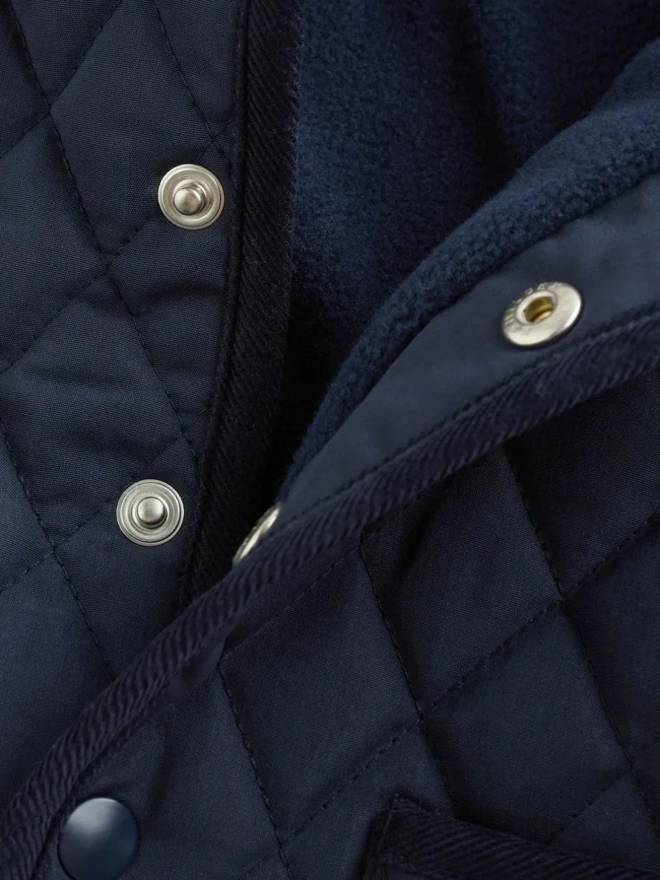 Next Baby Quilted Cord Collar Jacket (0mths-2yrs) Navy Best