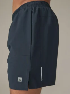 Next 7 Inch Active Gym Sports Shorts Navy Blue Sale
