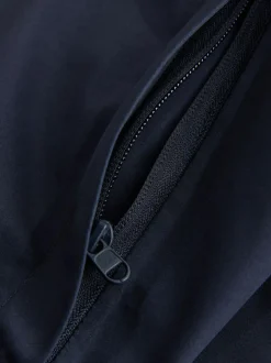 Next DryTech Waterproof Hooded Jacket Navy Blue Clearance