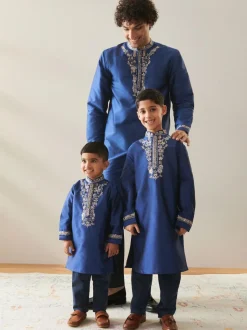 Next Navy Blue Eid Kurta (3mths-16yrs) Outlet