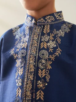 Next Navy Blue Eid Kurta (3mths-16yrs) Outlet