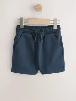 Next Navy Blue Jersey Shorts (3mths-7yrs) Online