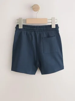 Next Navy Blue Jersey Shorts (3mths-7yrs) Online