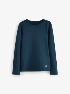 Next Long Sleeve Base Layer Top (3-16yrs) Navy Blue Outlet