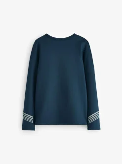 Next Long Sleeve Base Layer Top (3-16yrs) Navy Blue Outlet