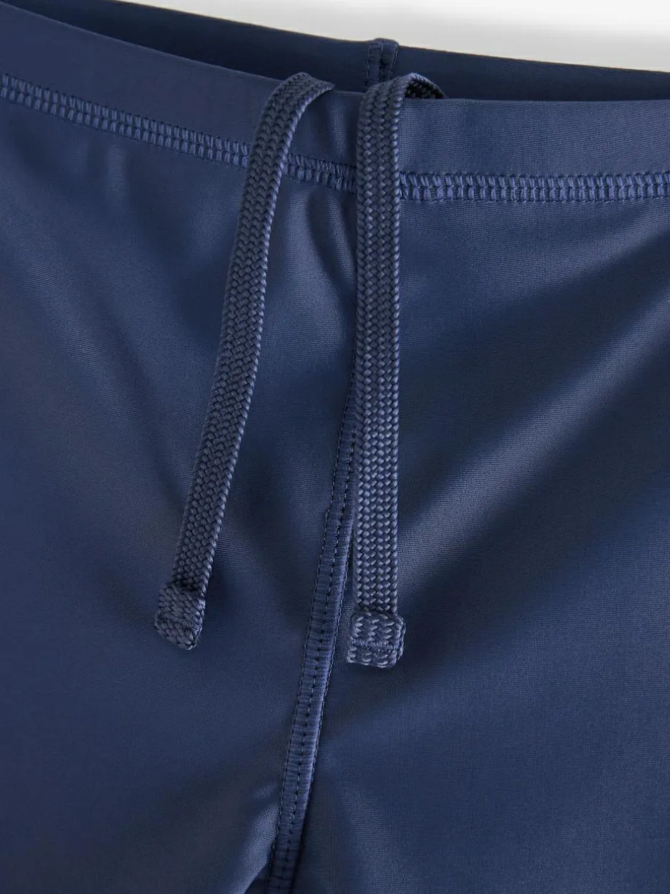 Next Longer Length Stretch Swim Shorts (3-16yrs) Navy Blue Hot