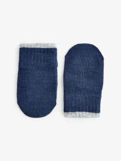 Next Magic Mittens Gloves 3 Packs (3mths-6yrs) Navy Blue Online