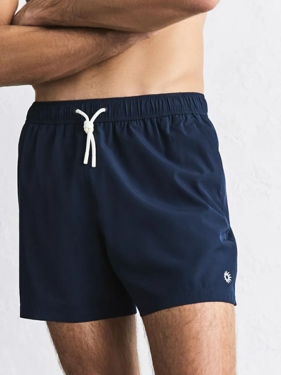 Next Motion-Flex 5 Inch Swim Shorts Navy Blue New
