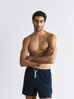 Next Motion-Flex 5 Inch Swim Shorts Navy Blue New