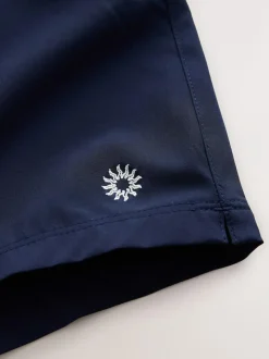 Next Motion-Flex 5 Inch Swim Shorts Navy Blue New