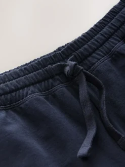 Next Open Loopback Soft Touch Cuffed Joggers Navy Blue Hot