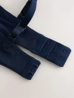Next Navy Blue Pad Non Wire Lace Ultimate Comfort Bra Online