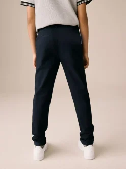 Next Navy Blue Premium Chino Trousers (3-16yrs) Outlet