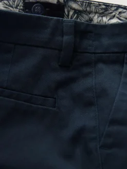 Next Navy Blue Premium Chino Trousers (3-16yrs) Outlet