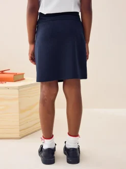 Next Pull-On Jersey Stretch School Pencil Skirt (3-18yrs) Navy Blue Discount