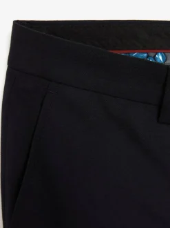 Next Regular Fit Suit Trousers Navy Blue Hot