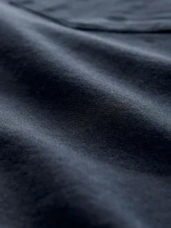 Next Navy Blue Short Sleeve Oxford Shirt Hot