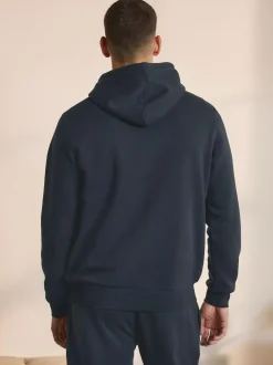Next Navy Blue Single Hoodie Discount