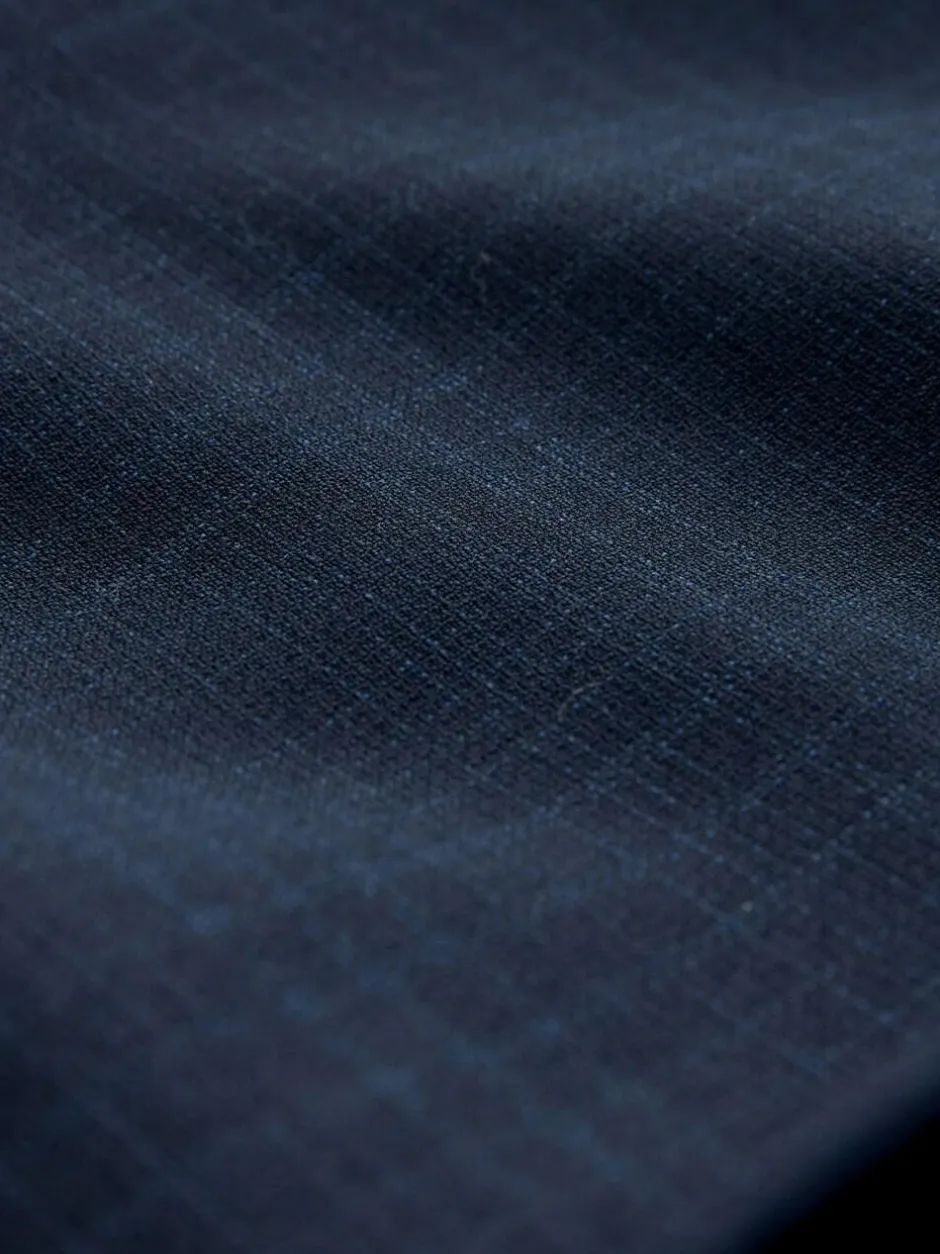 Next Slim Ft Check Suit Jacket Navy Blue Best