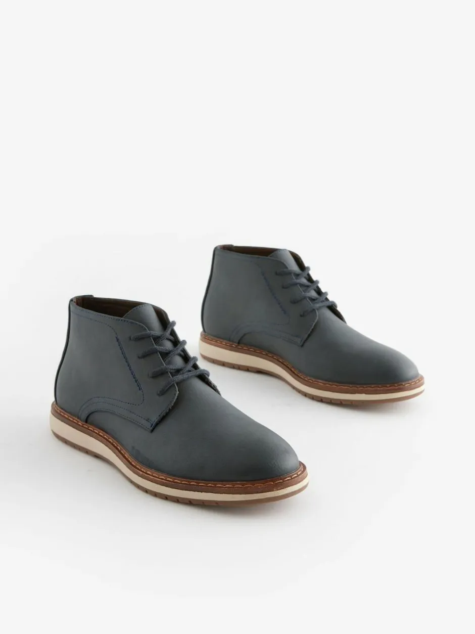 Next Sports Boots Navy Blue