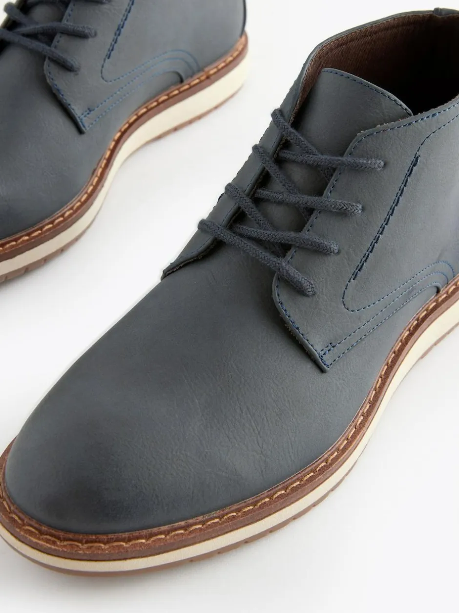 Next Sports Boots Navy Blue