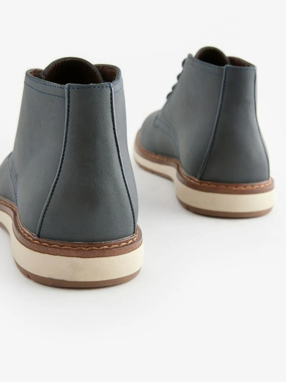 Next Sports Boots Navy Blue