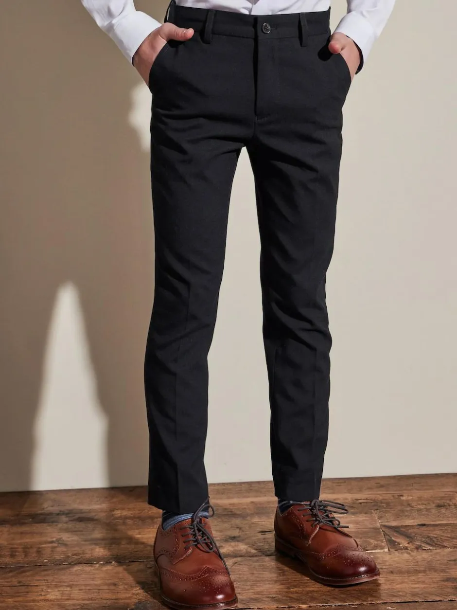Next Navy Blue Suit Trousers (12mths-16yrs) New
