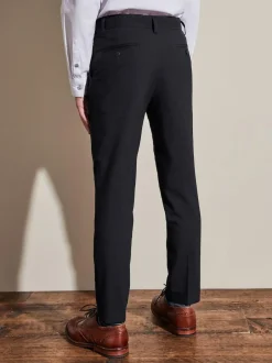 Next Navy Blue Suit Trousers (12mths-16yrs) New
