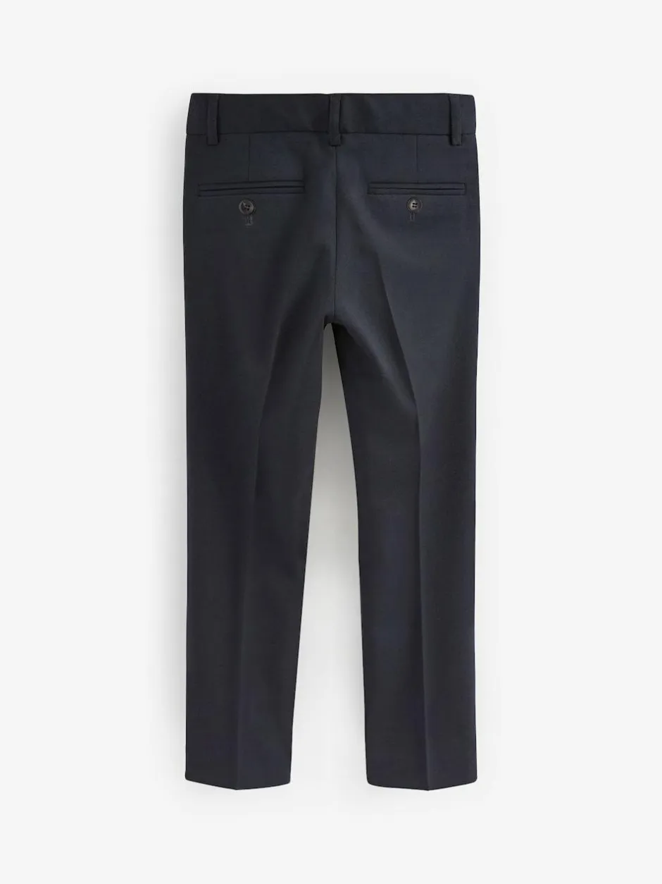 Next Navy Blue Suit Trousers (12mths-16yrs) New