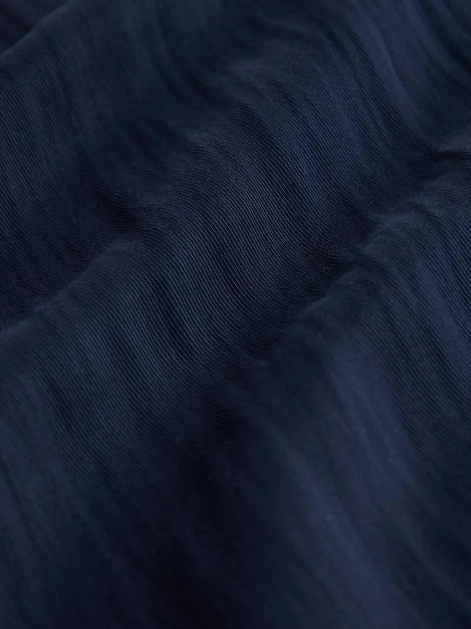 Next Superwide Pleated Trousers Navy Blue Best