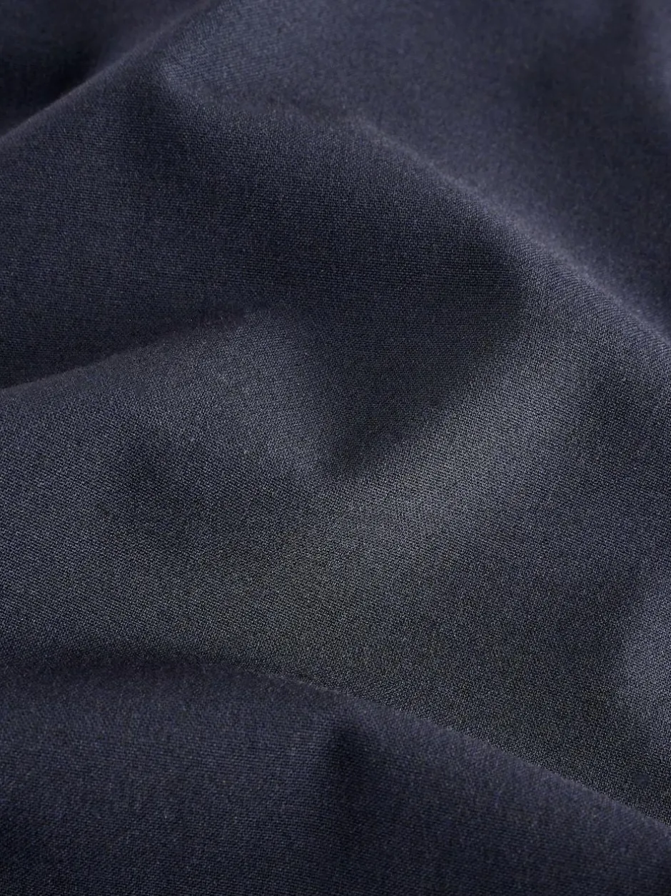 Next Tailored Bootcut Trousers With Wool Navy Blue Discount