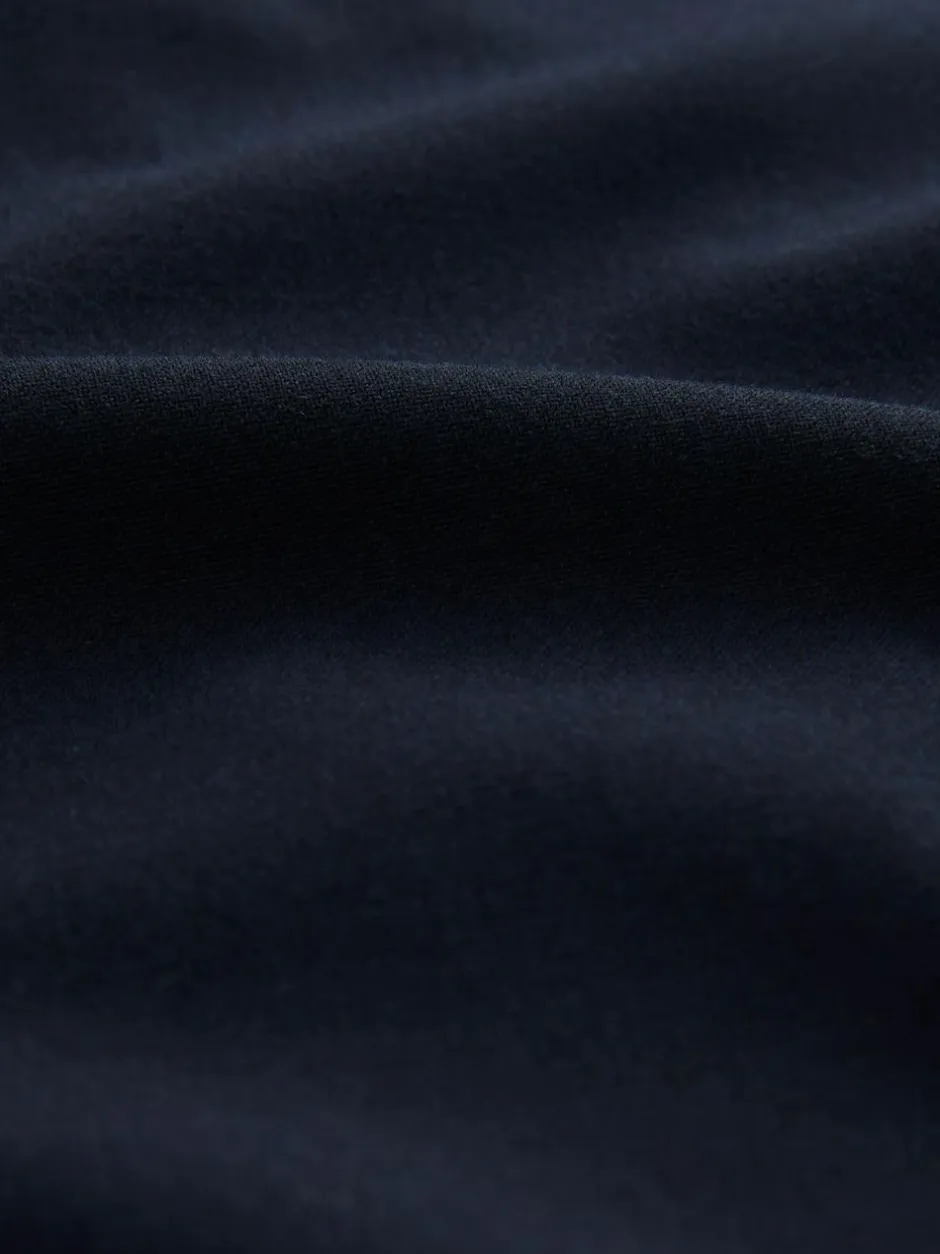 Next Tailored Pencil Skirt With Wool Navy Blue Sale
