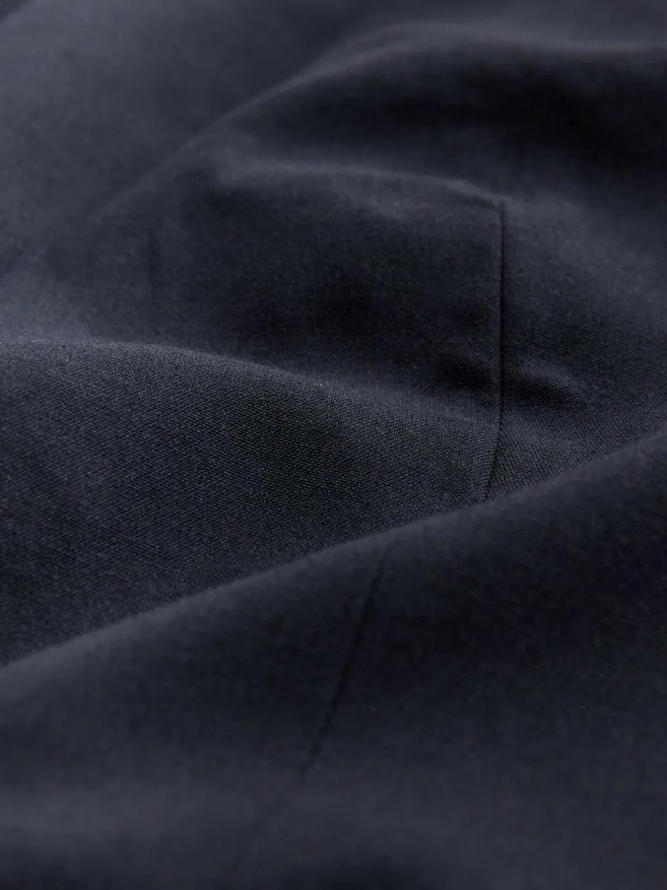 Next Tailored Single Breasted Blazer With Wool Navy Blue Discount