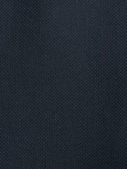 Next Navy Blue Textured Suit Waistcoat Hot