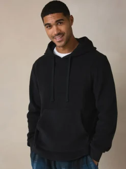 Next Navy Blue Thermal Fleece Bottoms Long Sleeve Hoodies Set Hot