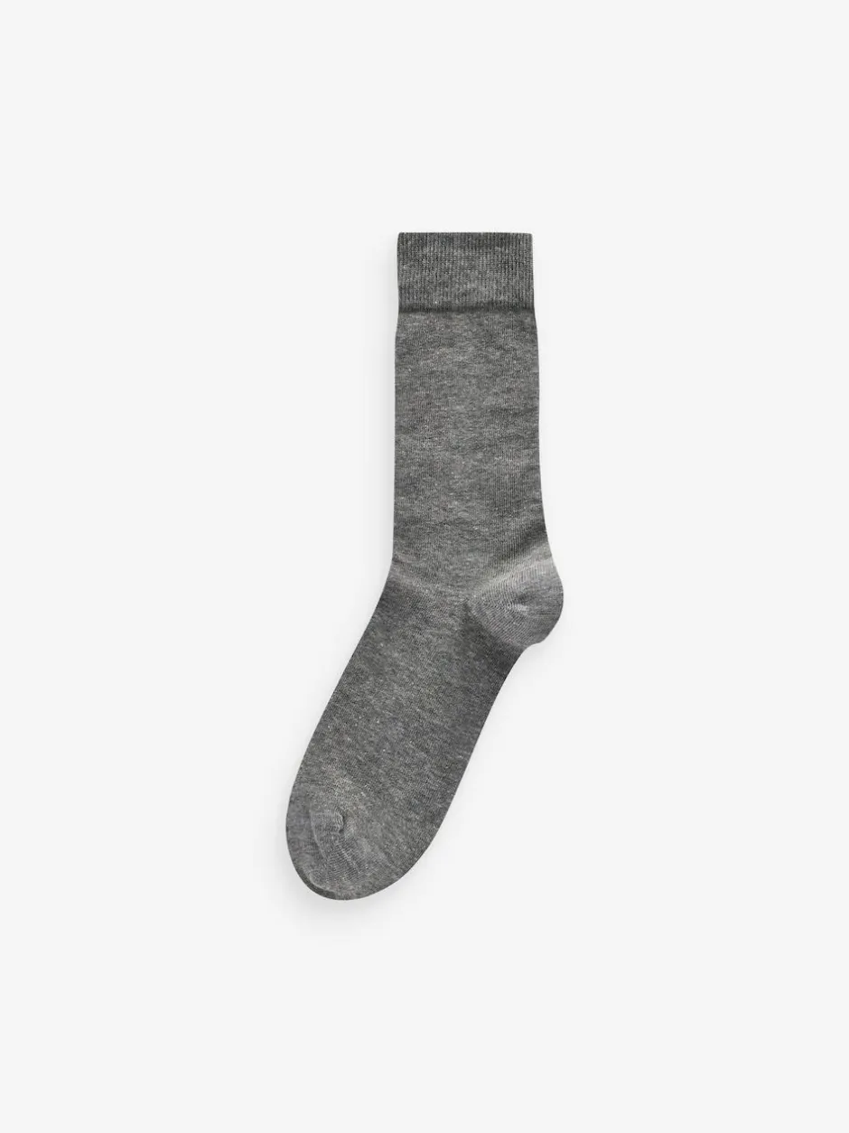 Next 12 Pack Mens Cotton Rich Socks Navy Blue/Grey Pattern Online