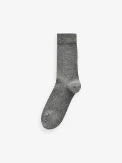 Next 12 Pack Mens Cotton Rich Socks Navy Blue/Grey Pattern Online