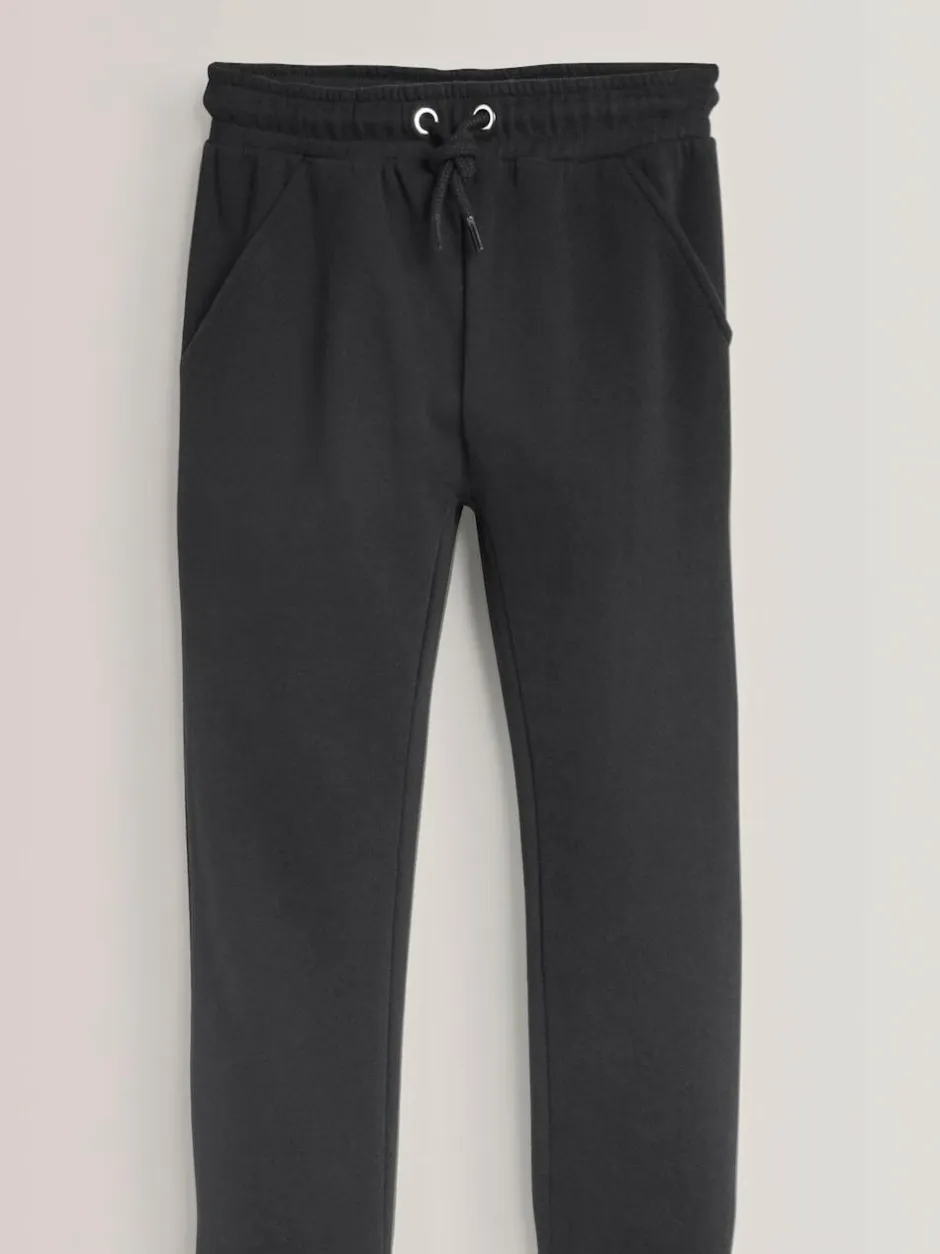 Next 3 Pack Soft Jersey Regular Fit Joggers (3-16yrs) Navy Blue/Grey/Black Sale