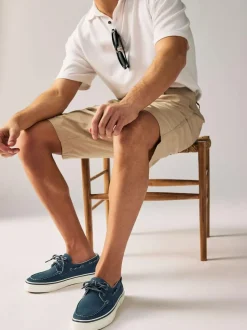 Next Navy Canvas Boat Shoes Clearance