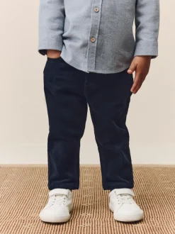 Next Corduroy Trousers (3mths-7yrs) Navy Online