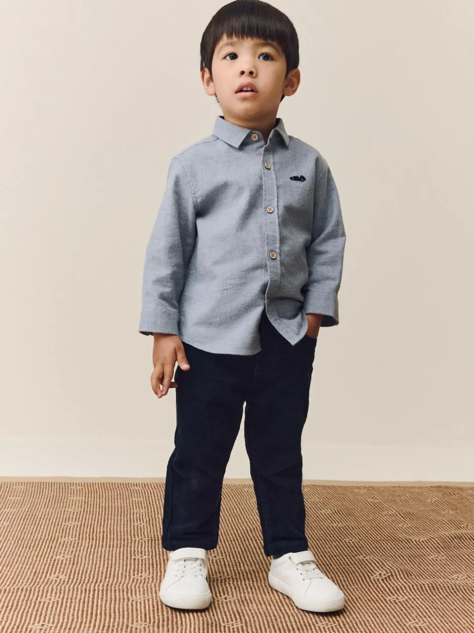 Next Corduroy Trousers (3mths-7yrs) Navy Online
