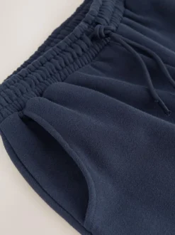 Next Essential Cuffed Jersey Joggers Navy Sale