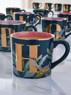 Next Navy Hummingbird Alphabet Mug Online
