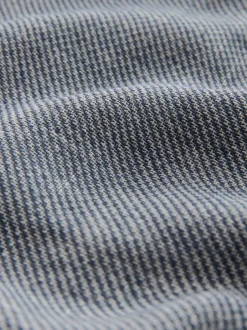 Next Linen Blend Elasticated Waist Shorts Navy Sale