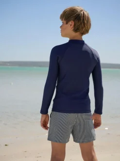 Next Long Sleeve Rash Vest (1.5-16yrs) Navy Outlet