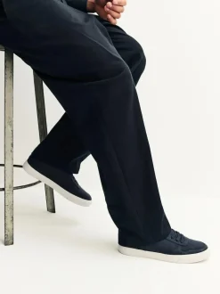 Next Low Court Trainers Navy Best